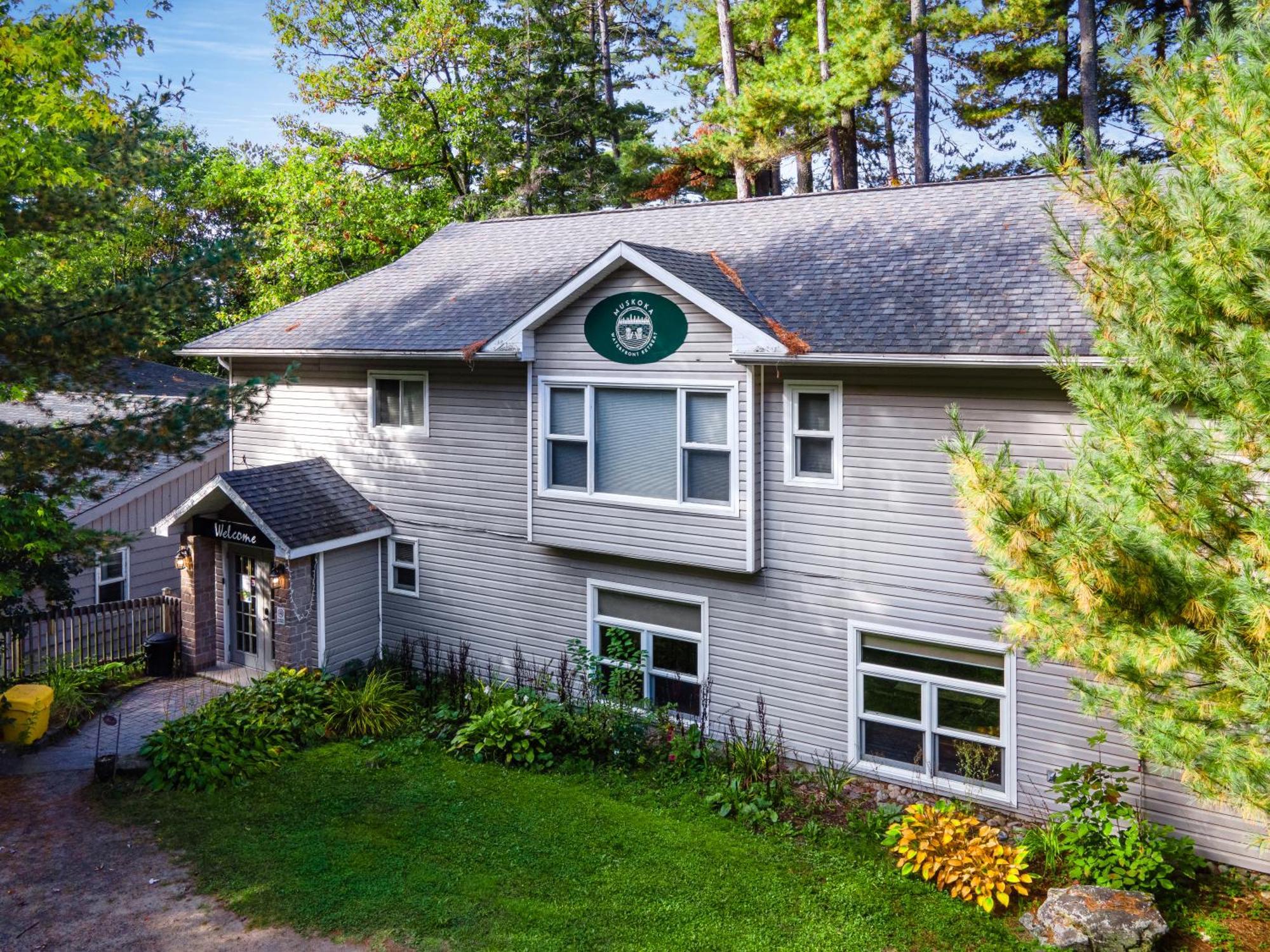 Muskoka Waterfront Retreat Villa Dwight Ngoại thất bức ảnh