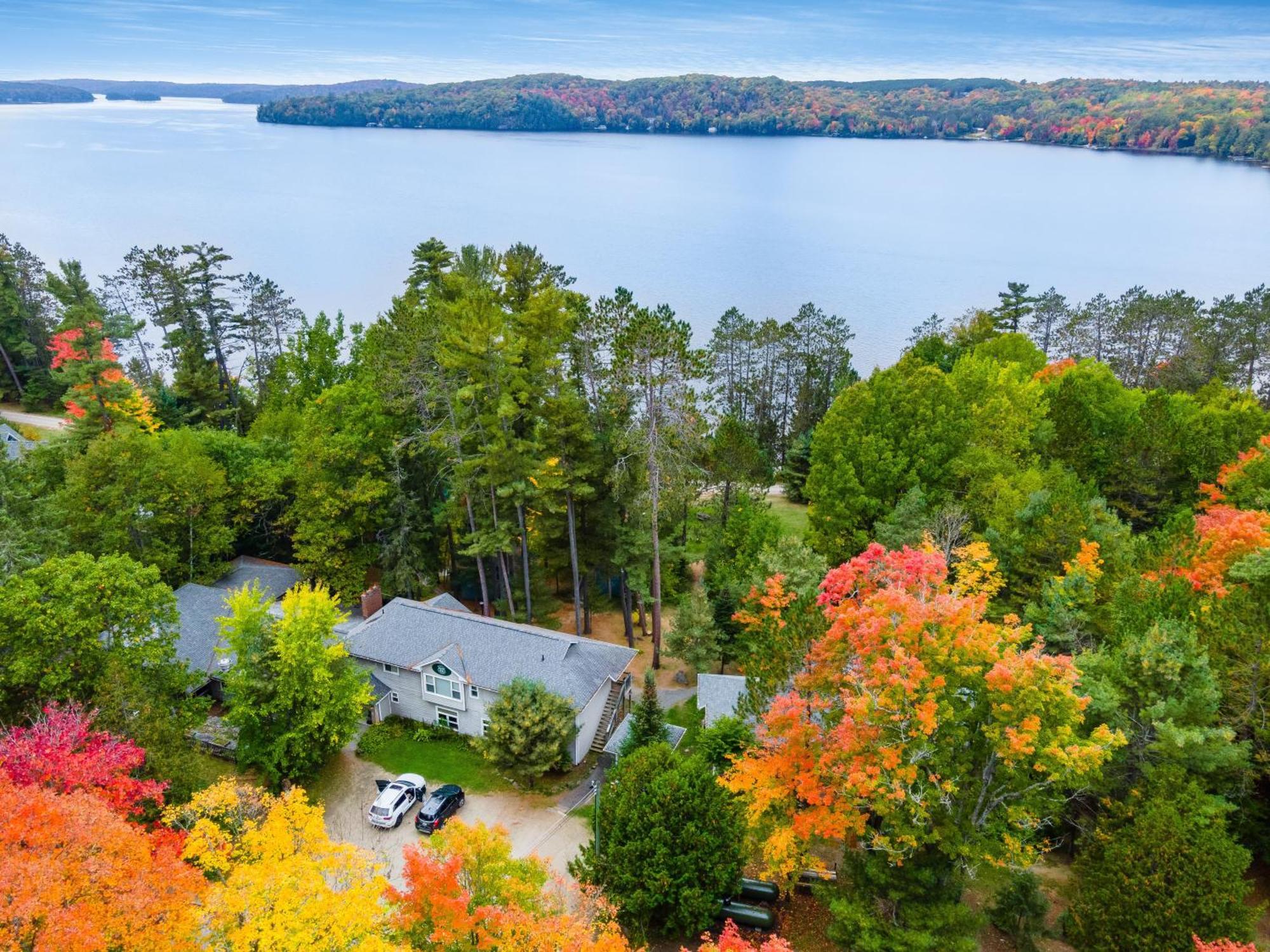Muskoka Waterfront Retreat Villa Dwight Ngoại thất bức ảnh